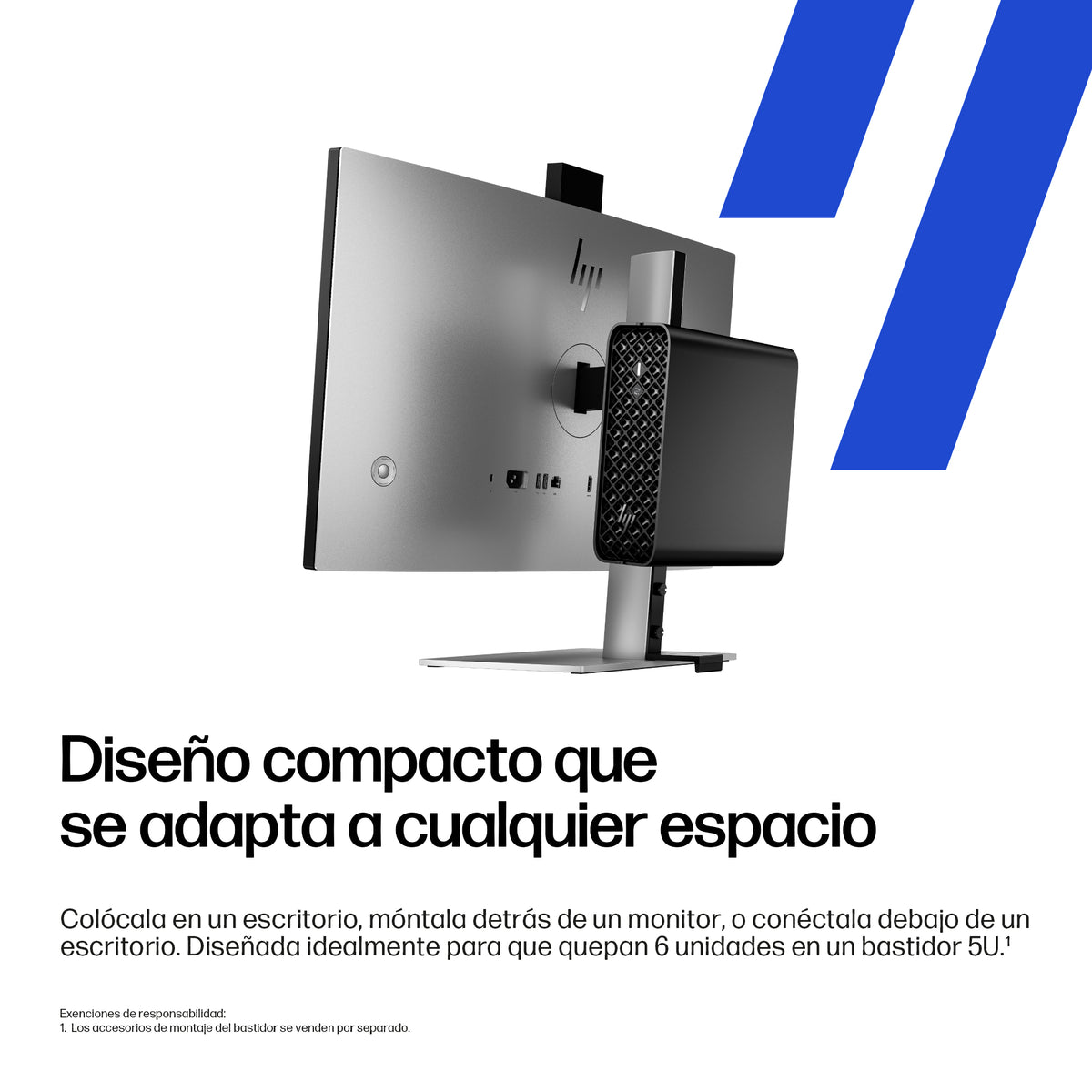 HP None Intel Core Ultra 7 265 16 GB DDR5-SDRAM 512 GB SSD NVIDIA RTX A1000 Windows 11 Pro Mini PC Puesto de trabajo AI Workstation, AI PC Negro (8)
