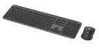 Logitech Signature Slim MK950 for Business teclado Ratón incluido Oficina RF Wireless + Bluetooth QWERTY Inglés del Reino Unido Grafito (9)