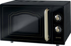 Gorenje MO4250CLB Negro Microondas con grill Encimera 20 L 700 W