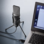 NGS MS120 USB Negro Micrófono para crear podcasts (6)