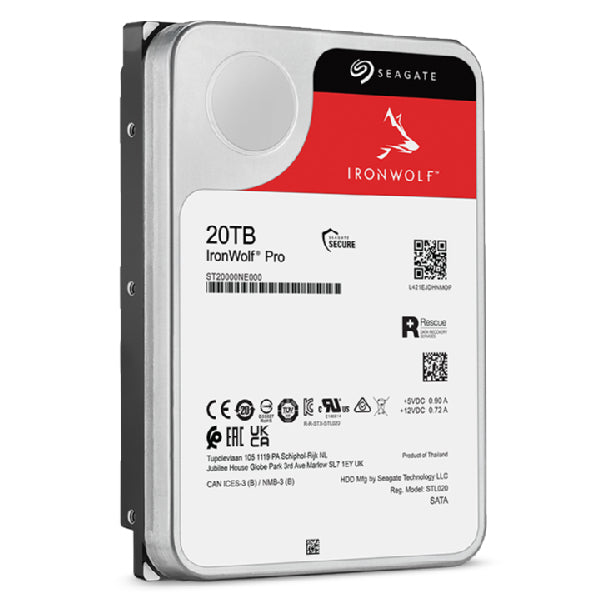 Seagate IronWolf Pro ST20000NT001 disco duro interno 20 TB 7200 RPM 256 MB 3.5" (7)