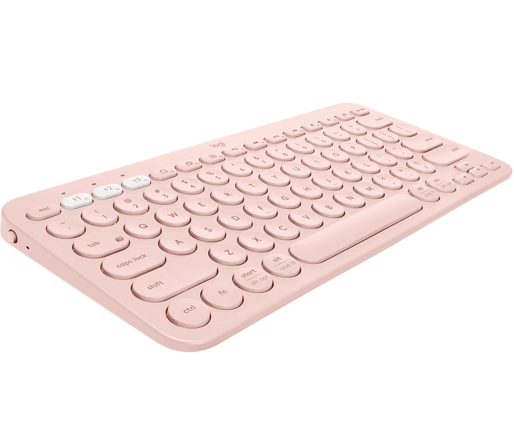 Logitech 920-009583 teclado Universal Bluetooth QWERTZ Alemán Rosa (4)