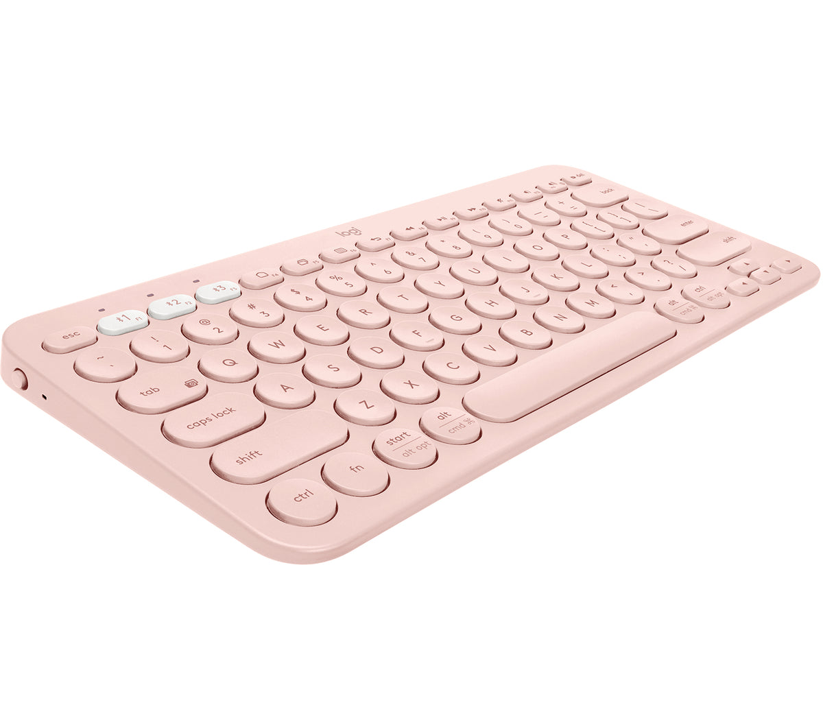Logitech 920-009583 teclado Universal Bluetooth QWERTZ Alemán Rosa (4)