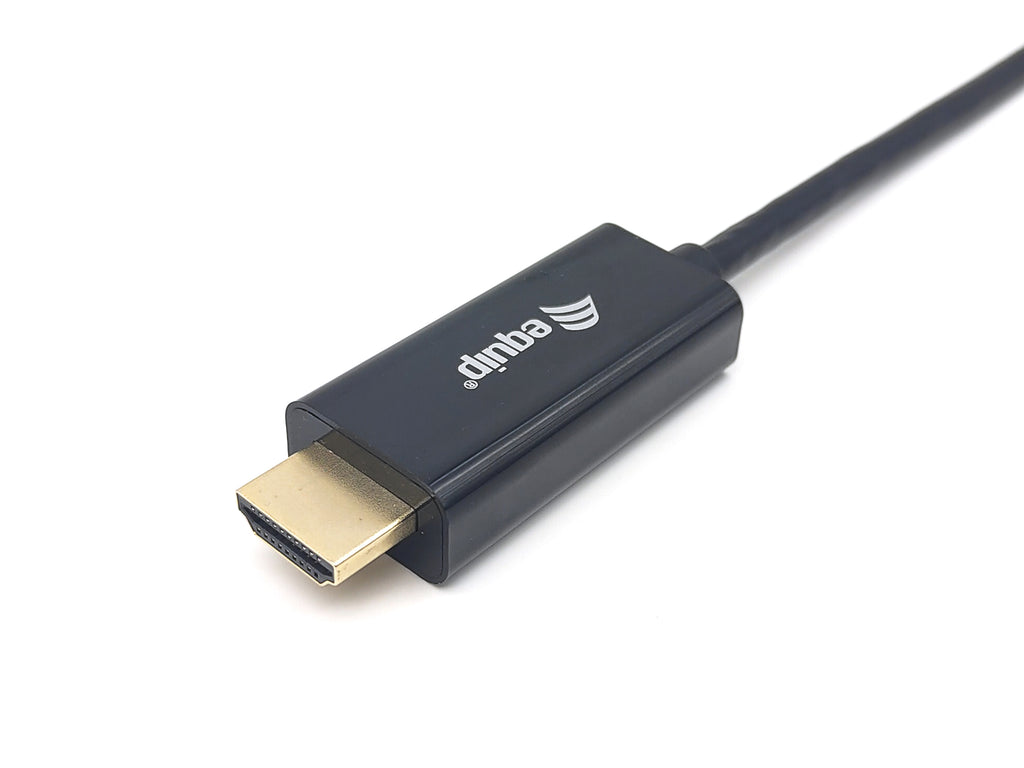 Equip 133413 adaptador de cable de vídeo 3 m USB Tipo C HDMI tipo A (Estándar) Negro (3)