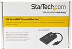 Startech USB32HDPRO - Tarjeta Gráfica Externa, Cable adaptador (3)