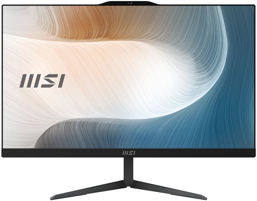 MSI Modern AM242 12M-1629XDE Intel® Core™ i3 i3-1215U 60,5 cm (23.8") 1920 x 1080 Pixeles PC todo en uno 8 GB DDR4-SDRAM 256 GB SSD Wi-Fi 6E (802.11ax) Negro (2)