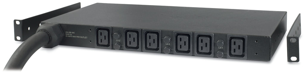 APC Basic Rack PDU AP7526 unidad de distribución de energía (PDU) 6 salidas AC 1U Negro
