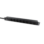 Lanview LVR-3MSCH-SPD-SCH8 unidad de distribución de energía (PDU) 8 salidas AC 1U Negro (3)