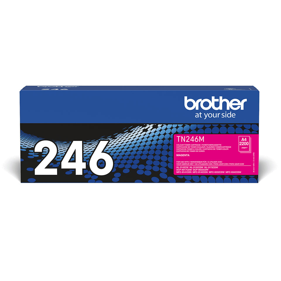 Brother TN-246M cartucho de tóner 1 pieza(s) Original Magenta (2)