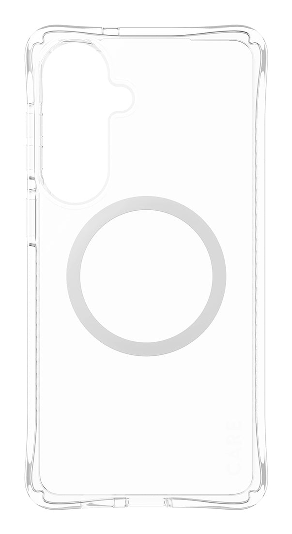 PanzerGlass CARE™ by ® Samba Case Transparent w. White Qi Samsung Galaxy S26+ funda para teléfono móvil 17 cm (6.7") Transparente (4)