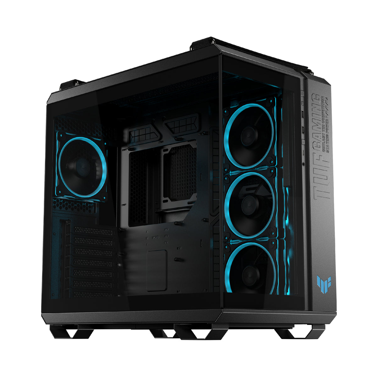 ASUS TUF GAMING GT502 Horizon TG ARGB Black Midi Tower Negro (5)