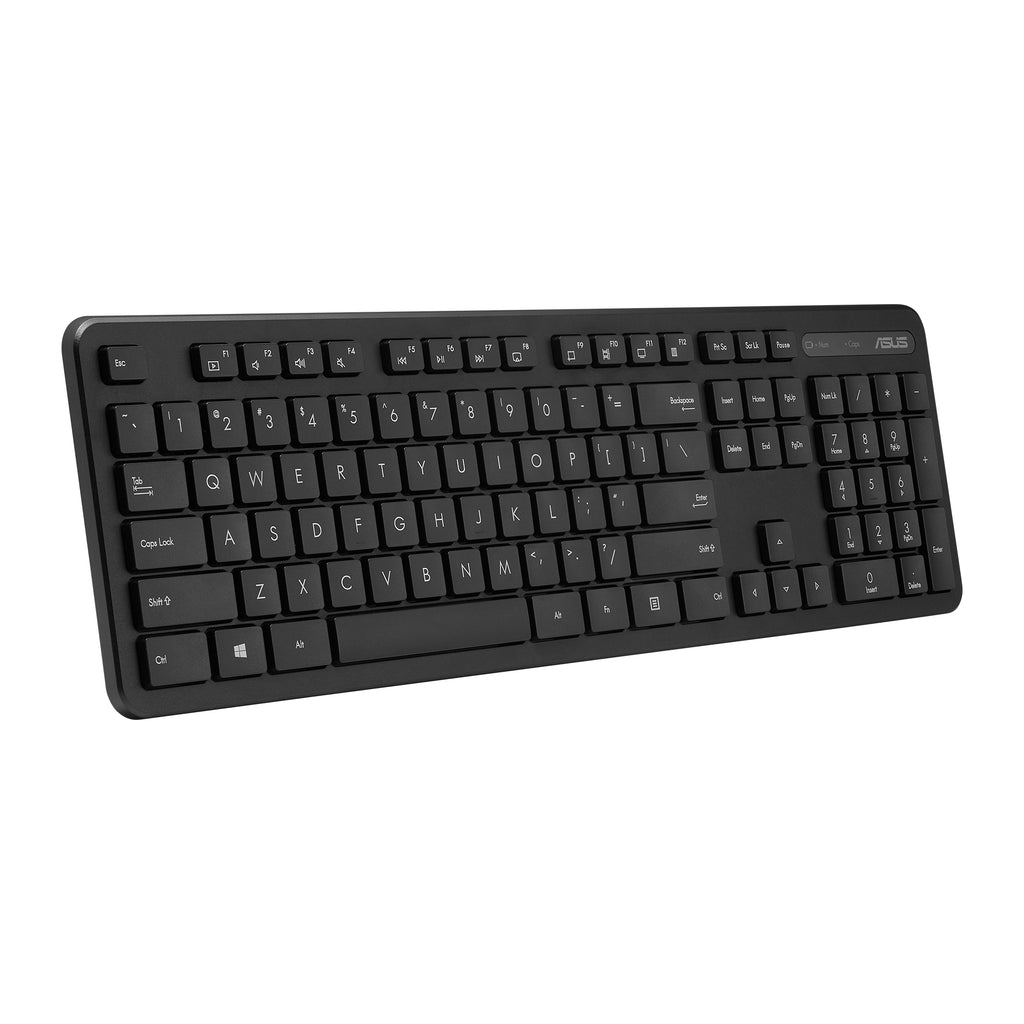ASUS CW100 teclado Ratón incluido Universal RF inalámbrica + USB Negro (8)
