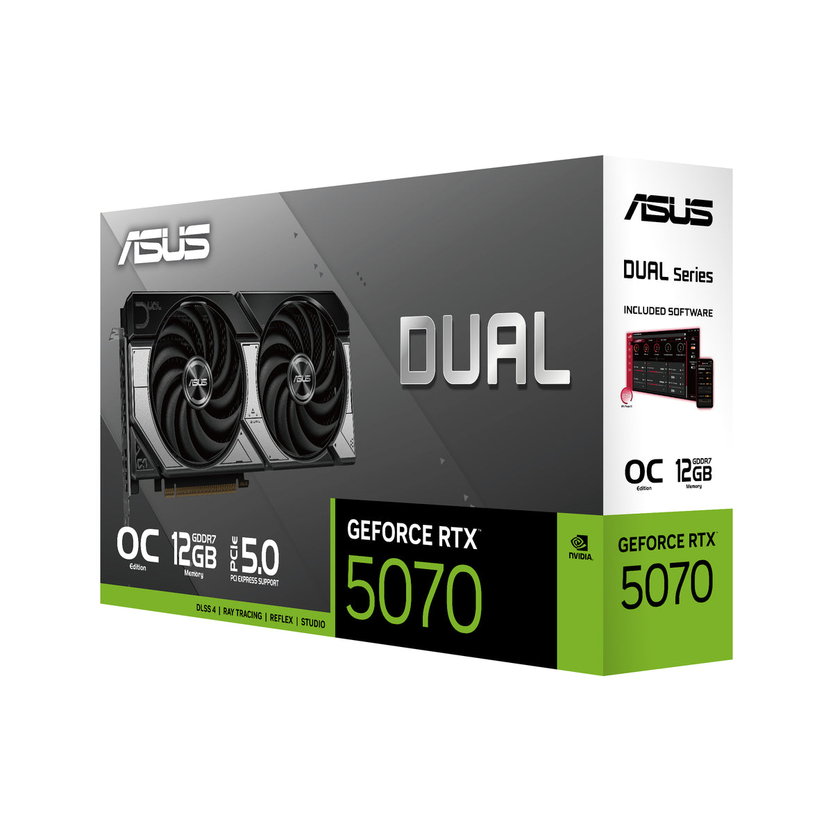 ASUS Dual -RTX5070-O12G NVIDIA GeForce RTX 5070 12 GB GDDR7 (8)
