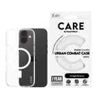 PanzerGlass CARE™ by ® Funda Urban Combat Transparente con MagSafe Blanco iPhone (1337)