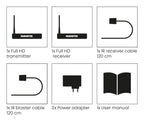 Marmitek TV Anywhere Wireless HD 2 Transmisor y receptor de señales AV Negro (9)