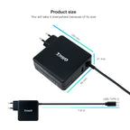 TooQ TQLC-USBC90PD adaptador e inversor de corriente Auto 90 W Negro (4)