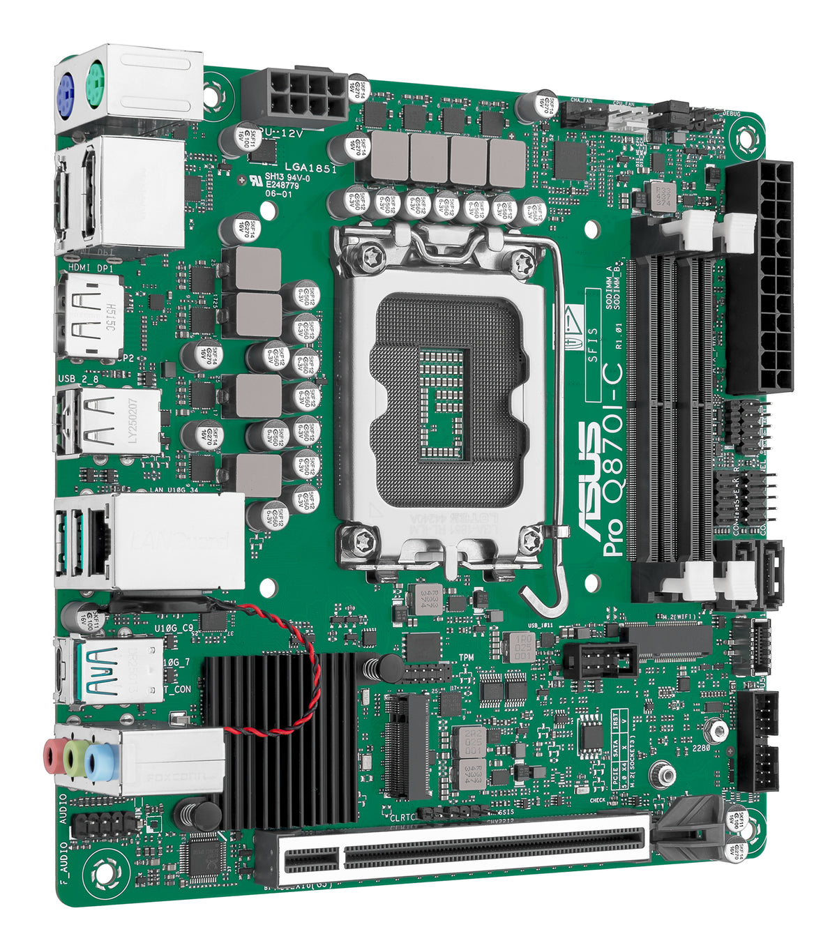 ASUS PRO Q870I-C-CSM Intel Q870 LGA 1851 (Socket V1) mini ITX (3)