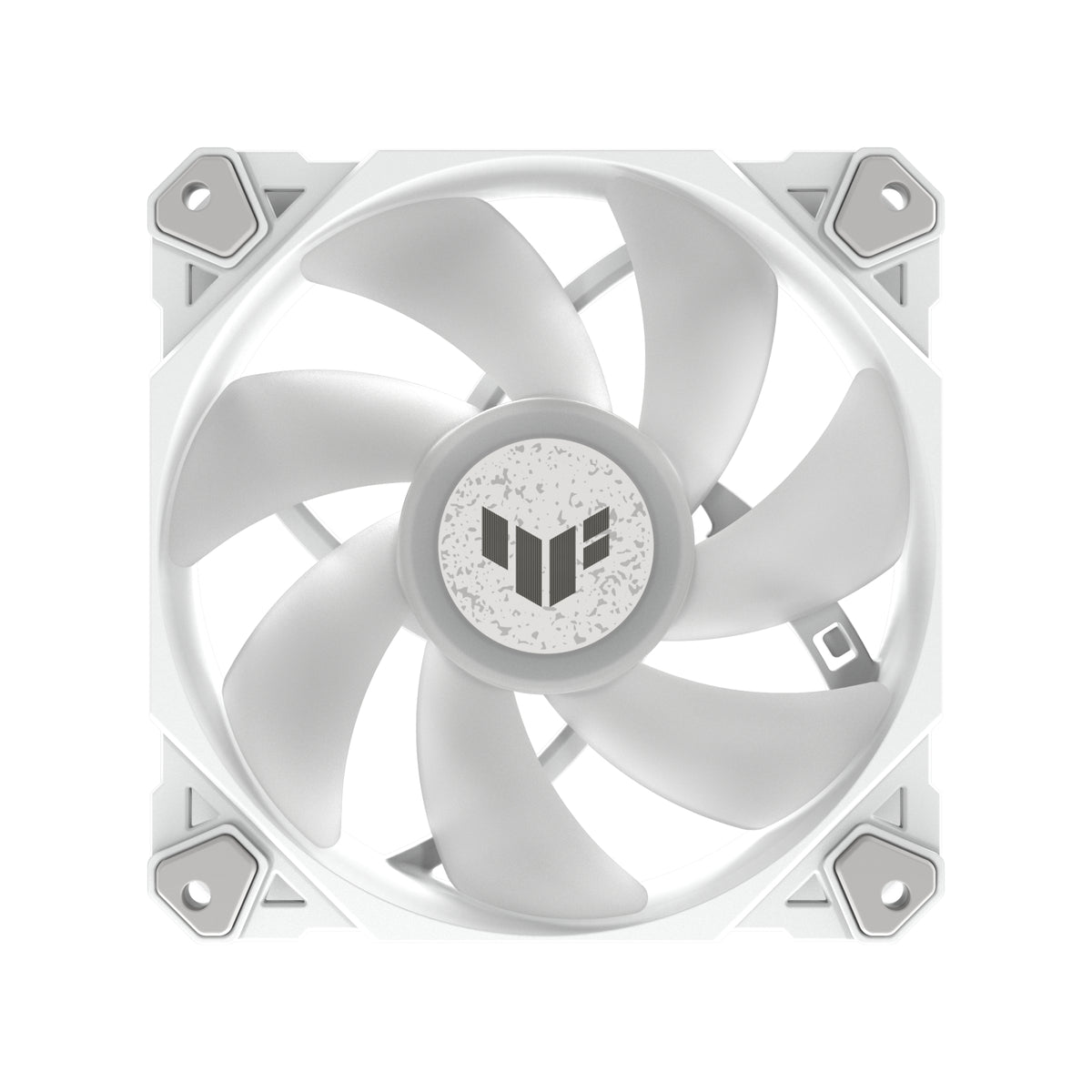 ASUS TUF GAMING TF120 ARGB WHITE EDITION Carcasa del ordenador Refrigerador de aire 12 cm Blanco 1 pieza(s) (6)