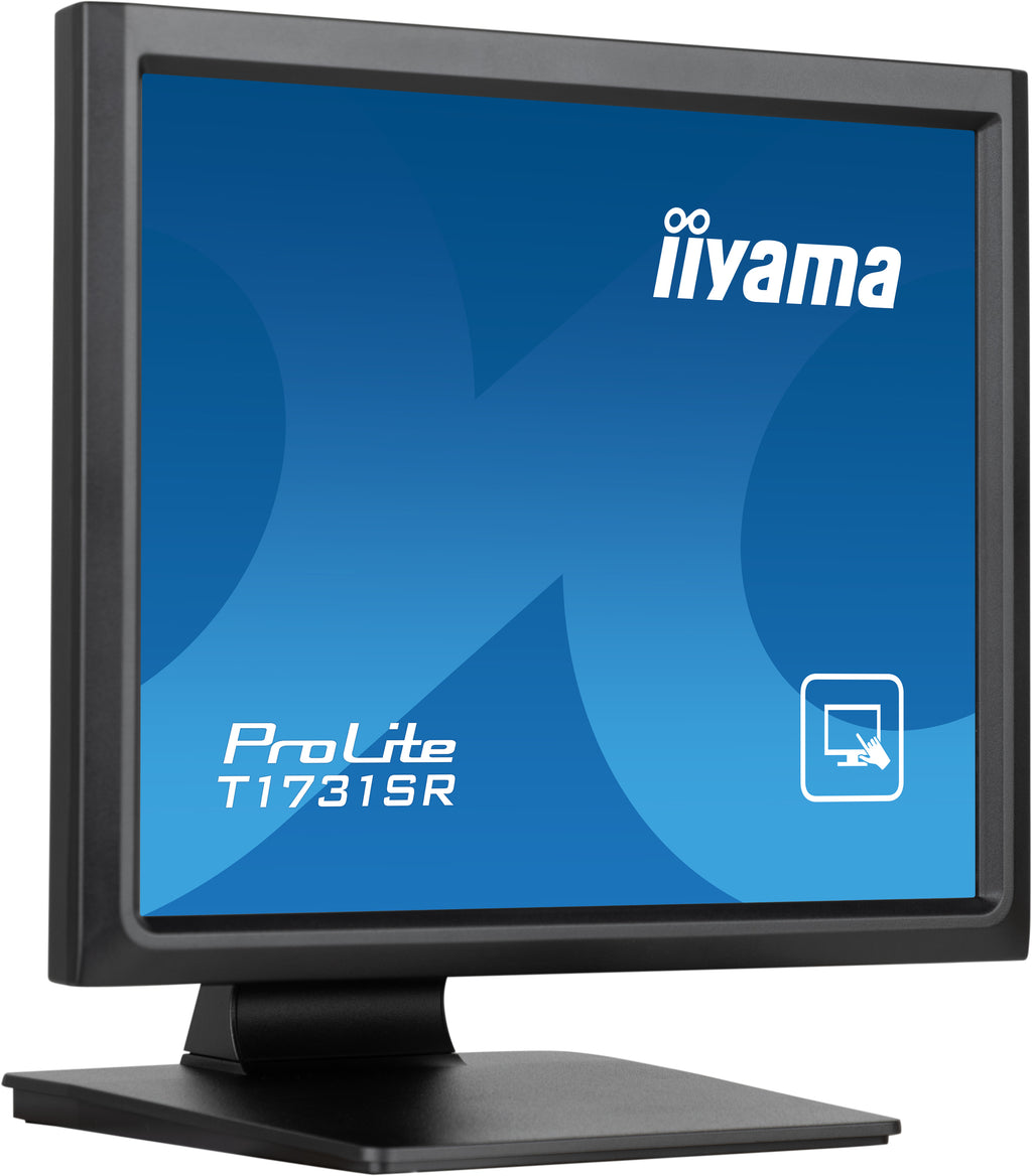 iiyama ProLite T1731SR-B1S pantalla para PC 43,2 cm (17") 1280 x 1024 Pixeles SXGA LCD Pantalla táctil Negro (4)