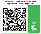 APC EASY RACK 600MM/42U/800MM WITH ROOF SIDE PANEL CASTORS FEET AND 4 BRACKETS NO BOTTOM BLACK Rack o bastidor independiente Negro (7)