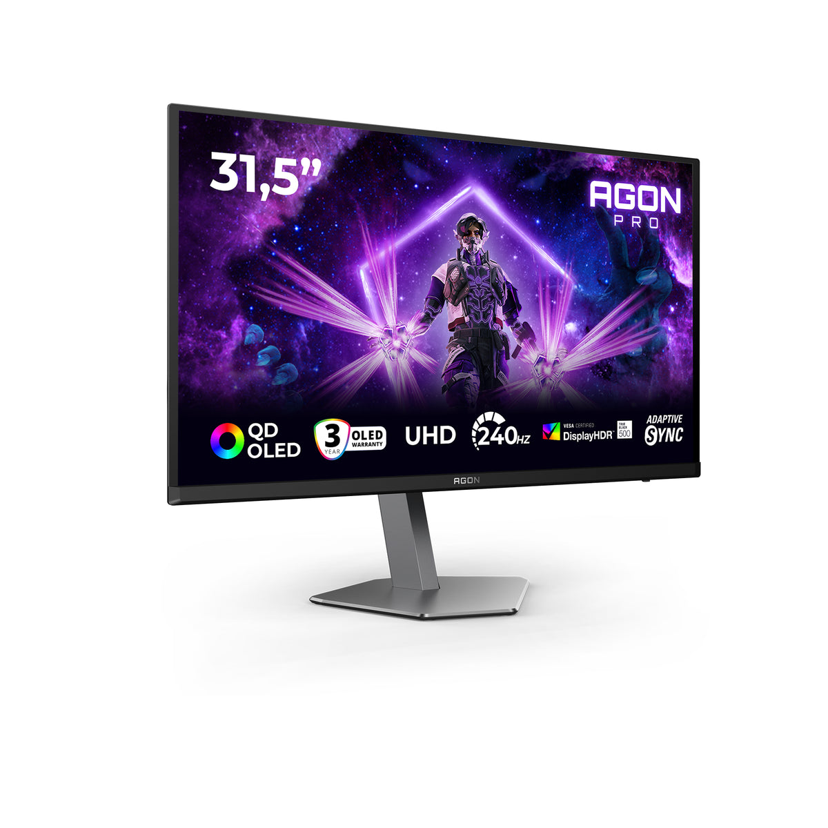 AOC AG326UZD2/11 pantalla para PC 80 cm (31.5") 3840 x 2160 Pixeles Negro (7)