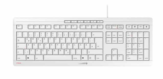 CHERRY JK-8500HU-0 teclado Hogar / Oficina USB QWERTZ Húngaro Gris claro