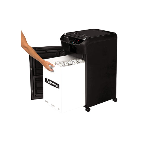 Fellowes 100135793 triturador de papel Corte en confeti Negro (5)