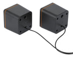 Manhattan 2600 Series Negro, Naranja Alámbrico 6 W (5)