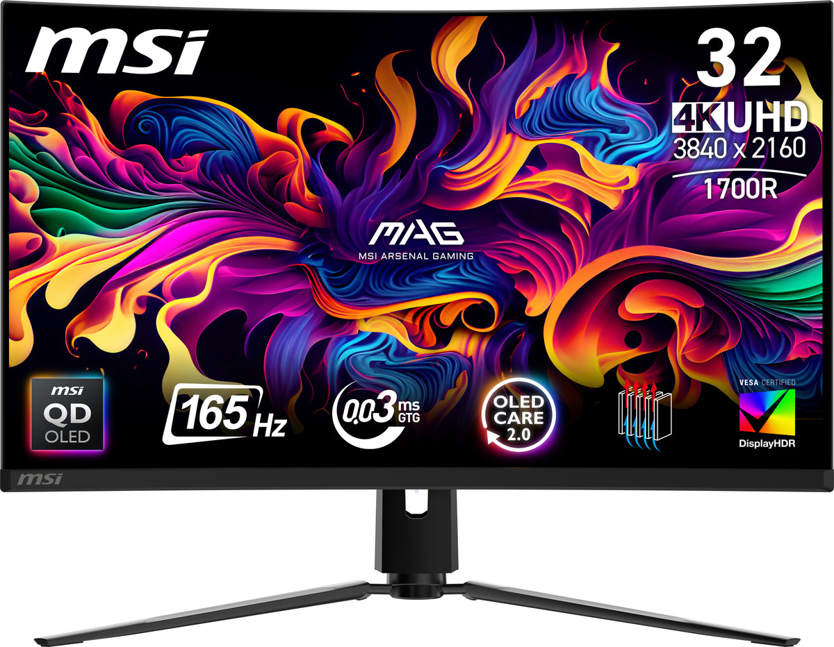 MSI MAG 321CUP QD-OLED pantalla para PC 80 cm (31.5") 3840 x 2160 Pixeles 4K Ultra HD Negro (4)
