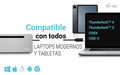 i-tec C31FLAT2PDPRO100W base para portátil y replicador de puertos Alámbrico USB 3.2 Gen 1 (3.1 Gen 1) Type-C Plata (5)