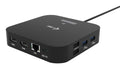 i-tec C31DUALHDMIDOCKPD base para portátil y replicador de puertos Alámbrico USB 3.2 Gen 2 (3.1 Gen 2) Type-C Negro