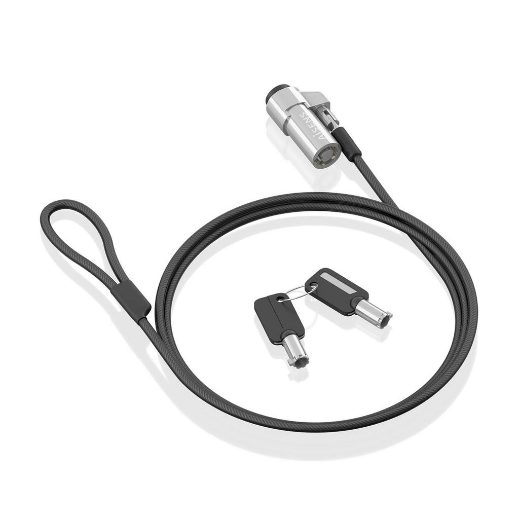 AISENS ASLK-D45K06-BK cable antirrobo Negro 1,5 m (2)