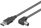 Microconnect USBAB3ANGLED cable USB USB 2.0 3 m USB A USB B Negro (2)