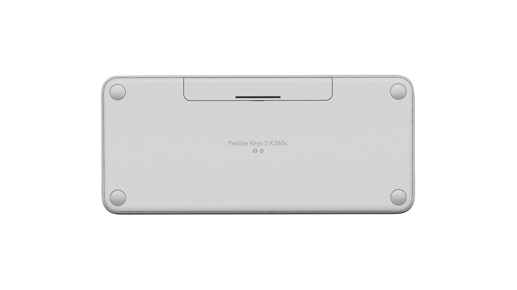 Logitech Pebble Keys 2 K380s teclado Universal Bluetooth QWERTY Internacional de EE.UU. Blanco (3)