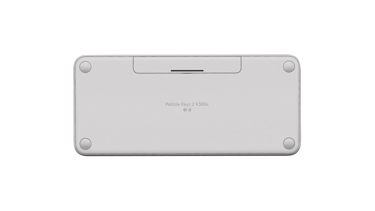 Logitech Pebble Keys 2 K380s teclado Universal Bluetooth QWERTY Internacional de EE.UU. Blanco (3)