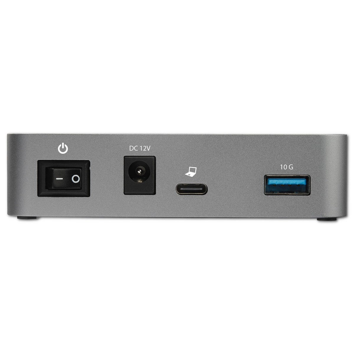 StarTech.com HB31C3A1CS hub de interfaz USB 3.2 Gen 2 (3.1 Gen 2) Type-C 10000 Mbit/s Negro, Gris (4)