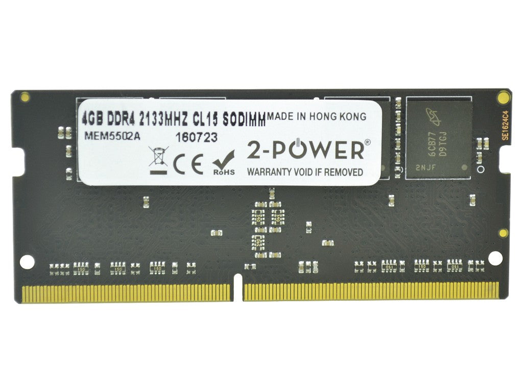 2-Power 2P-GX70L60386 módulo de memoria 4 GB 1 x 4 GB DDR4 260-pin SO-DIMM
