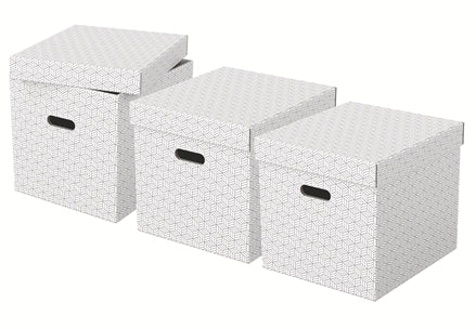 Esselte 628288 archivador organizador Caja de cartón Blanco