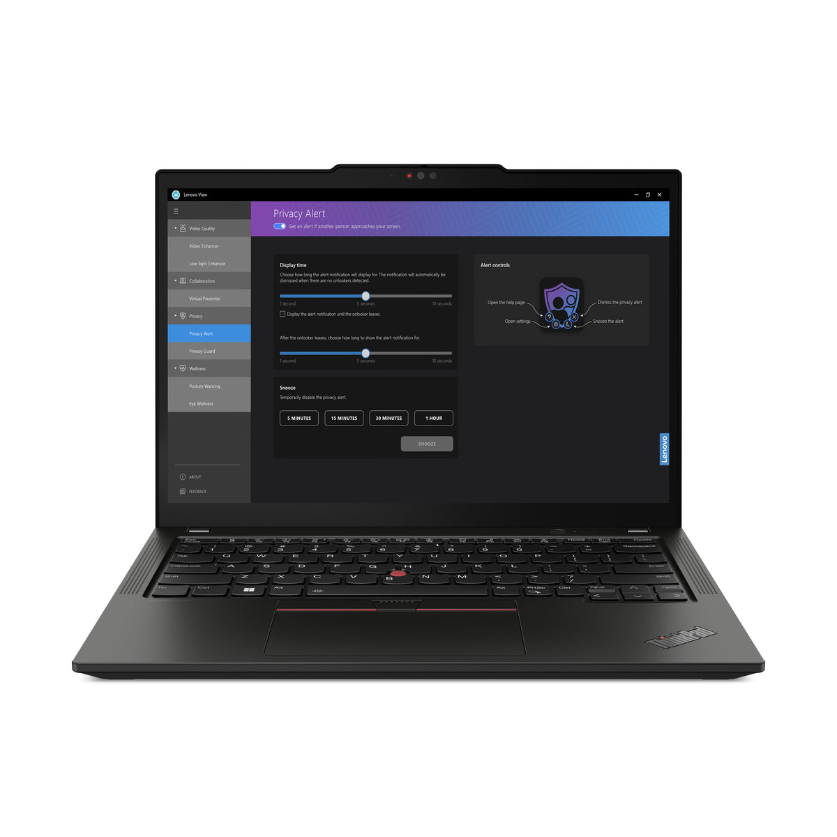Lenovo ThinkPad X13 Gen 4 (AMD) AMD Ryzen™ 5 PRO 7540U Portátil 33,8 cm (13.3") Pantalla táctil WUXGA 16 GB LPDDR5x-SDRAM 256 GB SSD Wi-Fi 6E (802.11ax) Windows 11 Pro Negro Inglés del Reino Unido (3)