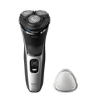 Philips 3000 series S3143/00 afeitadora Máquina de afeitar de rotación Recortadora Negro, Plata (2)