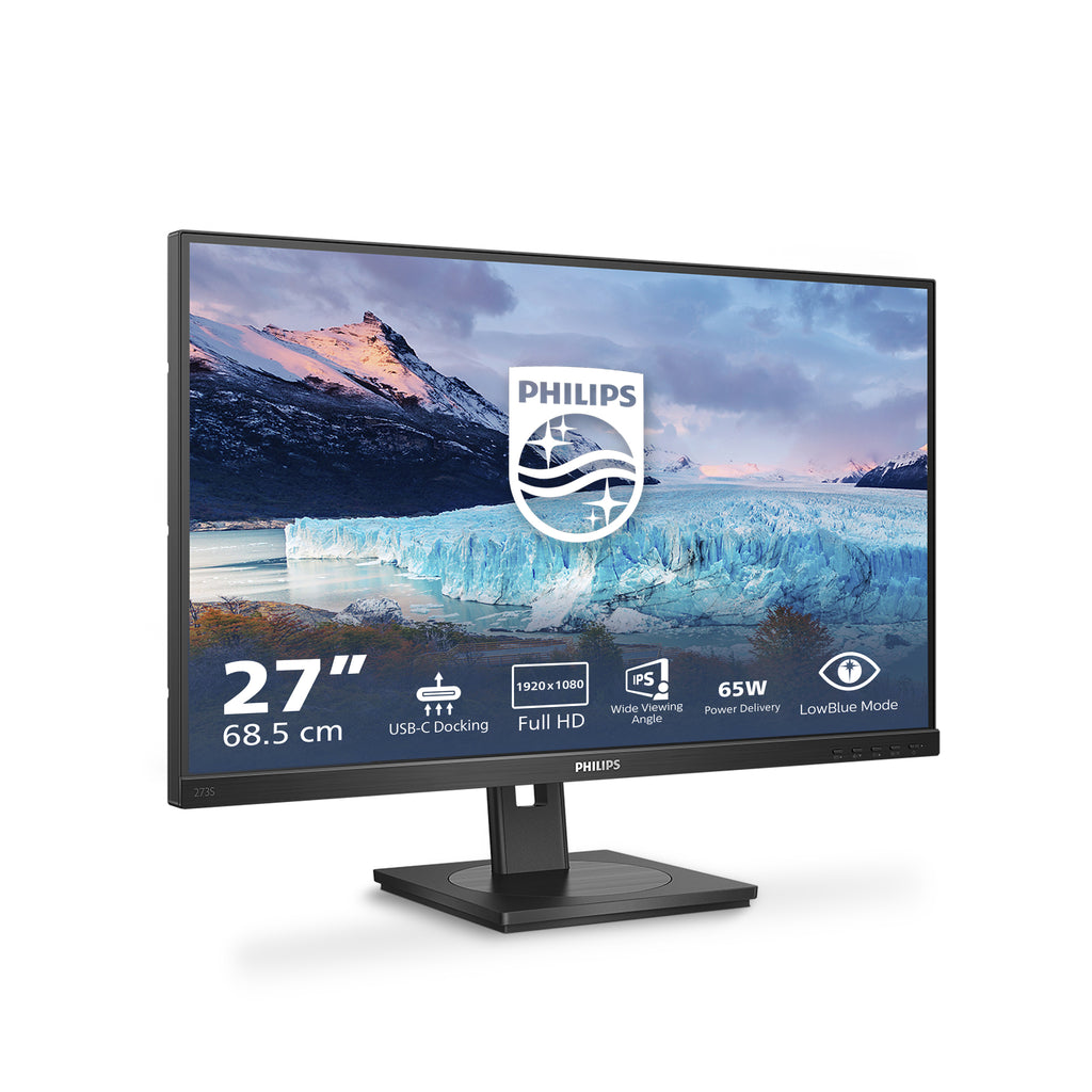 Philips S Line 273S1/00 pantalla para PC 68,6 cm (27") 1920 x 1080 Pixeles Full HD LCD Negro (3)