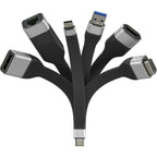Techly ICOC-USBC-VGA adaptador de cable de vídeo 0,12 m USB Tipo C VGA (D-Sub) (8)