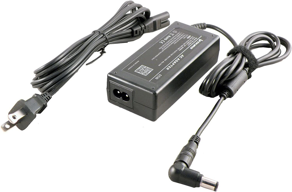 HP AC Adapter 65W Smart adaptador e inversor de corriente Negro