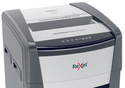 Rexel XP426+ triturador de papel Corte en partículas 55 dB Negro (5)