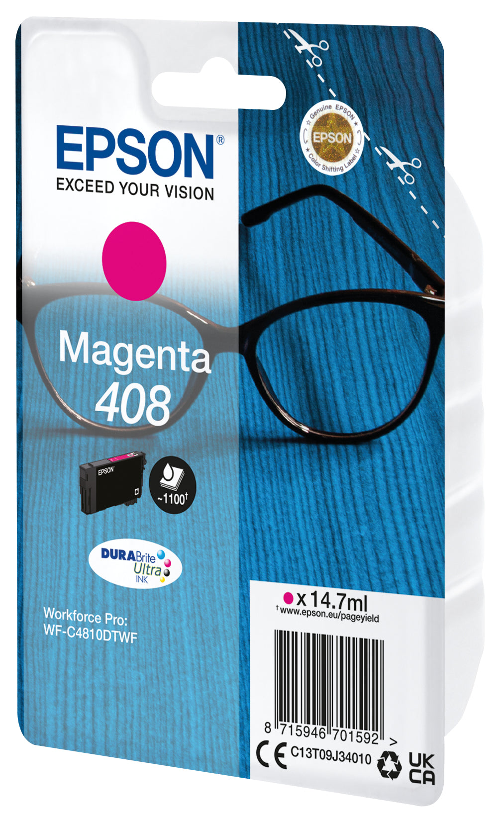 Epson C13T09J34010 cartucho de tinta 1 pieza(s) Original High (L) Yield