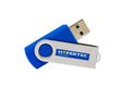 Hypertec HYFLUSB38GB unidad flash USB 8 GB USB tipo A 3.2 Gen 1 (3.1 Gen 1) Azul, Plata