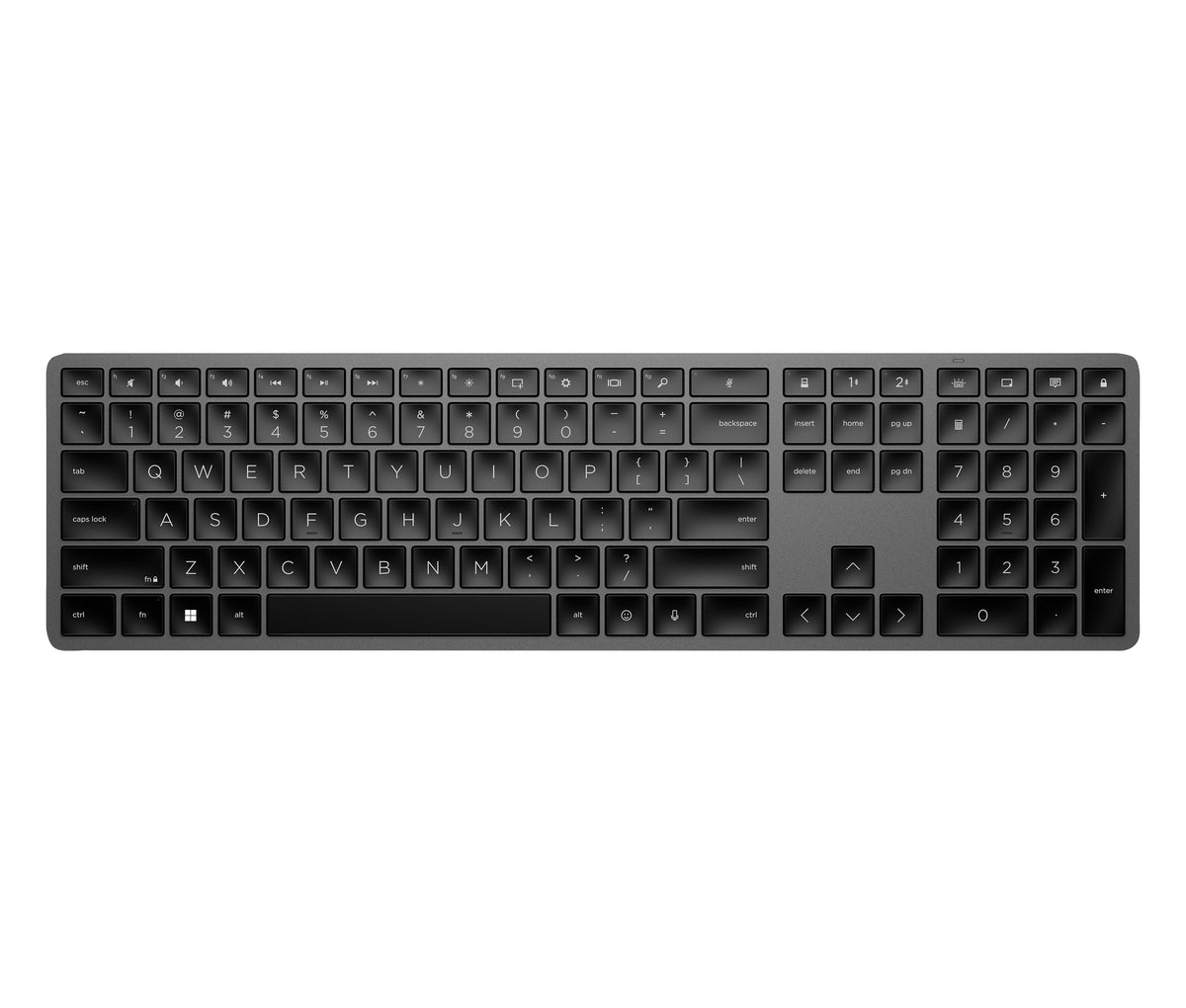 HP 975 USB+BT Dual-Mode Wireless Keyboard teclado Hogar / Oficina RF Wireless + Bluetooth Negro (2)