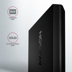 Axagon EEM2-UB2 caja para disco duro externo Caja externa para unidad de estado sólido (SSD) Negro M.2 (5)