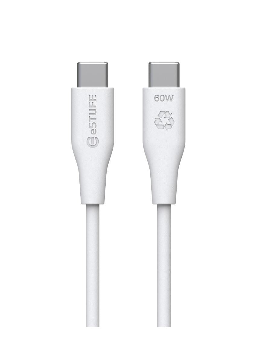 eSTUFF ES604270 cable USB USB 2.0 2 m USB C 60 W Blanco (6)