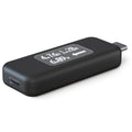 Plugable Technologies USBC-VAMETER comprobador de suministro de energía Negro
